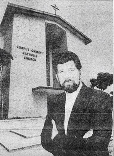Corpus Christi Catholic Church in its early years