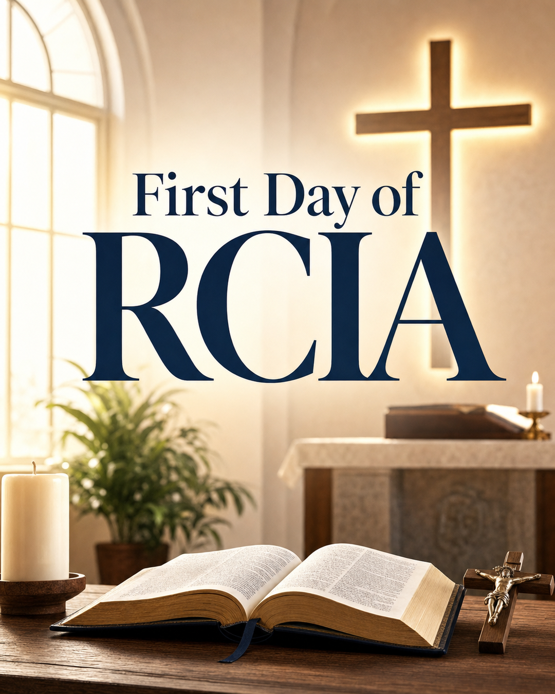 First day of RCIA - English