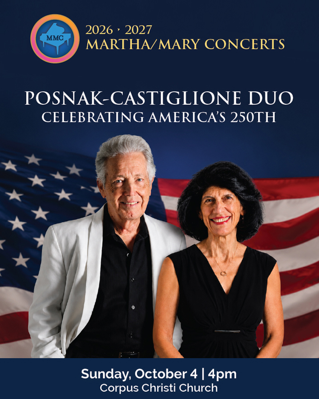 Martha Mary Concerts: Celebrating America’s 250th Anniversary
